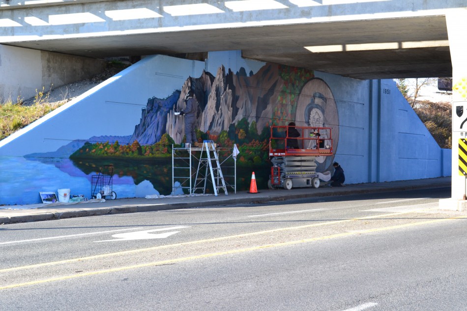 Warden Underpass Mural Birch Cliff News