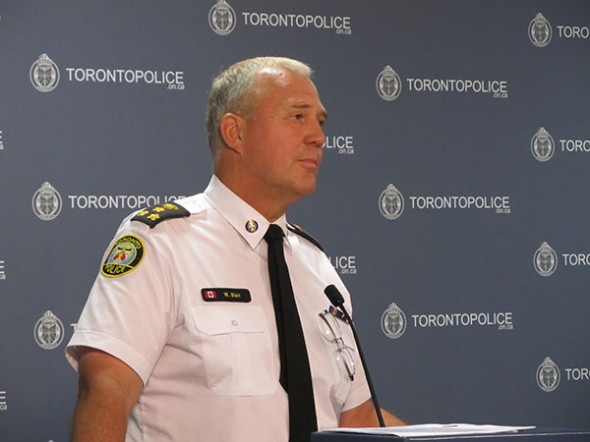 Former Police Chief Bill Blair. Photo Credit: Chanelle Seguin