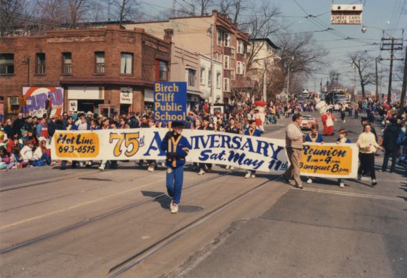Birch Cliff PS 75th anniversary parade