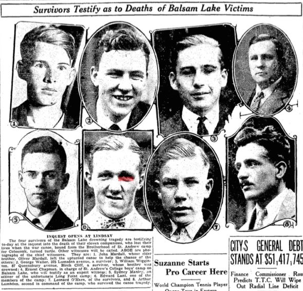 Toronto Star, victims of Balsam Lake