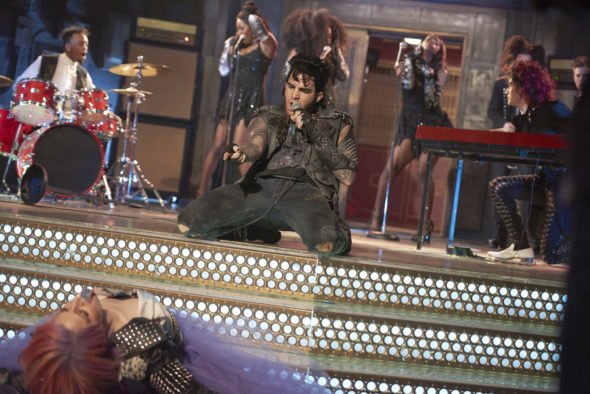 THE ROCKY HORROR PICTURE SHOW: Let's Do The Time Warp Again: L-R: Annaleigh Ashford and Adam Lambert in THE ROCKY HORROR PICTURE SHOW: Let's Do The Time Warp Again, premiering Thursday, Oct. 20 (8:00-10:00 PM ET/PT) on FOX. ©2016 Fox Broadcasting Co. Cr: Steve Wilkie/FOX