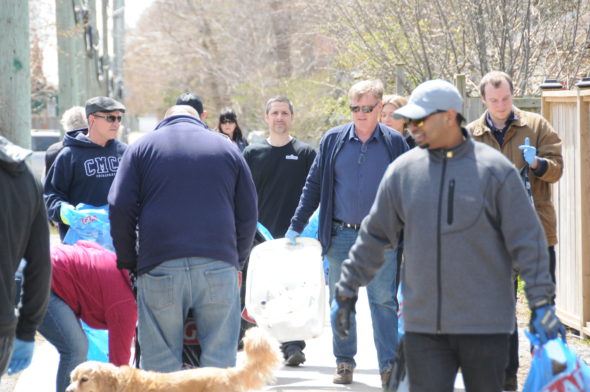 Cliffside community clean-up