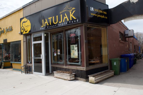 Jatujak's first location on Kingston Rd. in Birch Cliff.