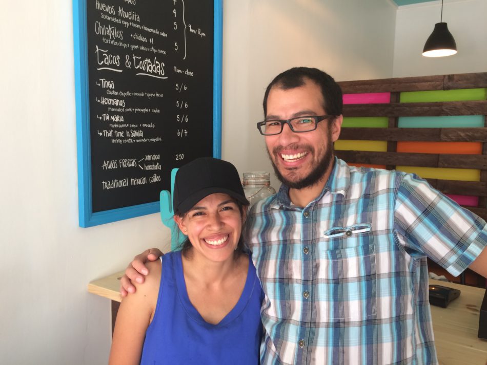 Los Hermanos owners Paulina Finkel and her brother Ismael Romero