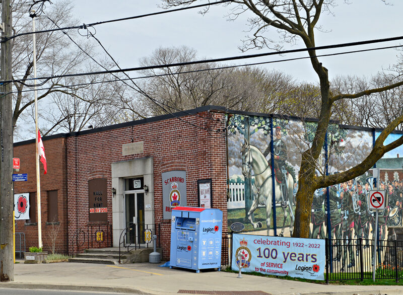 Royal Canadian Legion, Branch 13. Photo: John Smee/Bluffs Monitor.