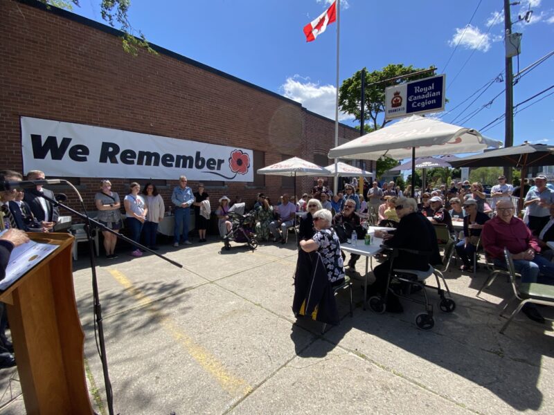 Branch 13 100th anniversary party wide shot